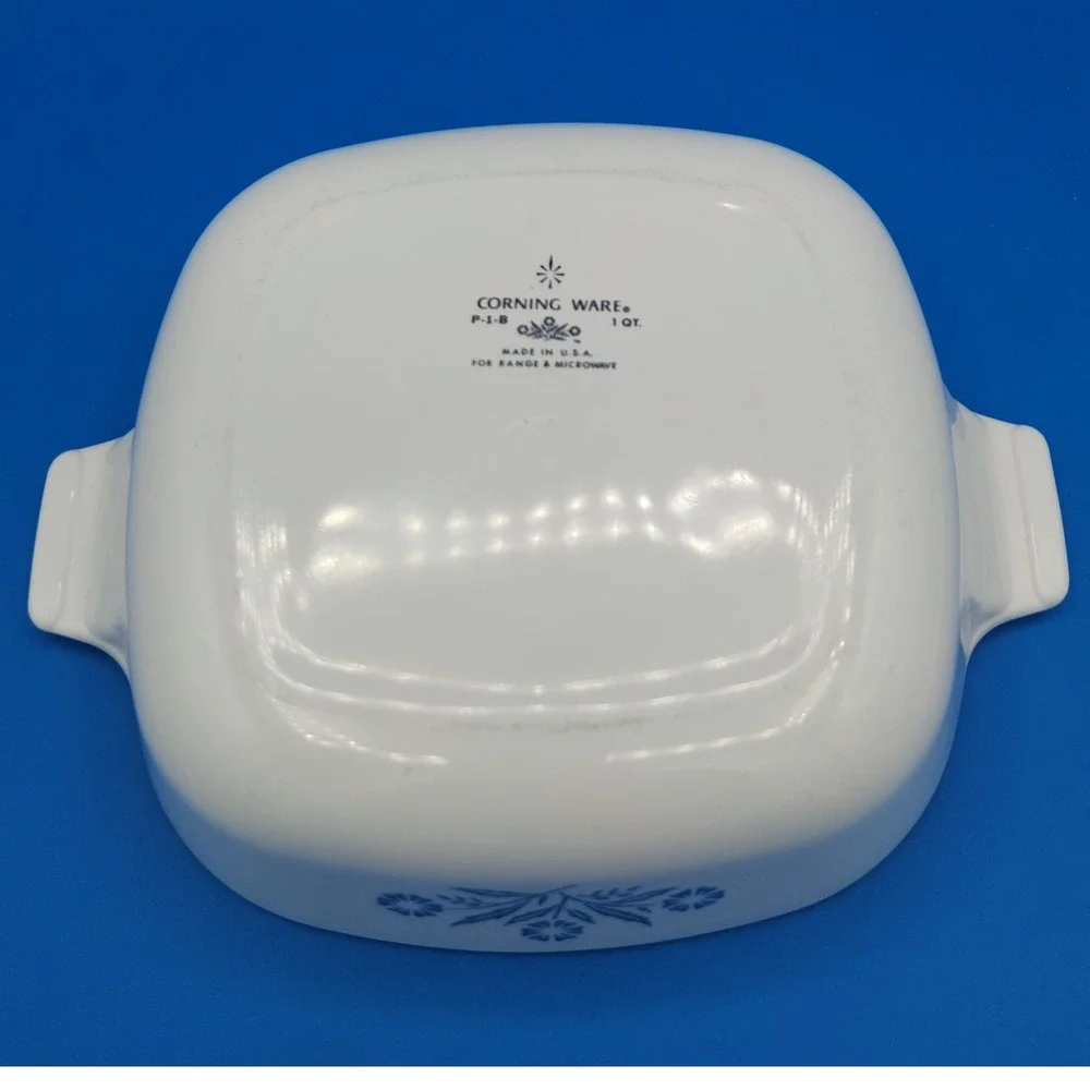 Vintage‎ Corning Ware Corn Flower Casserole Dish P-1-B